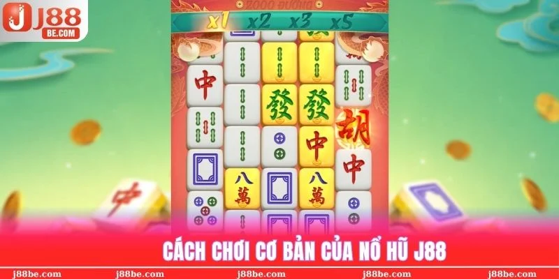 Cách chơi cơ bản của những game Nổ hũ J88 rất dễ hiểu
